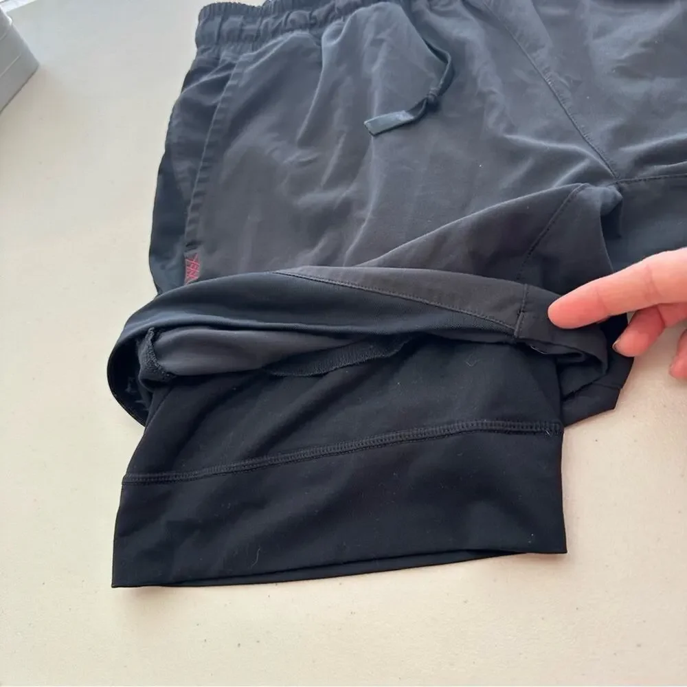 Rhone Black‎ Athletic Workout Shots Mens Medium